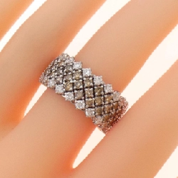 Nhẫn kim cương 750WG 3.89CT 669662