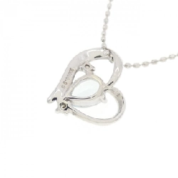 K10WG Dây chuyền hình trái tim Aquamarine - Hàng hiệu Chính hãng 864177