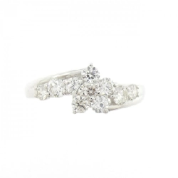 Nhẫn kim cương hoa PT900 0.50CT 667170