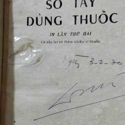 Sổ tay dùng thuốc - GS Đỗ Tất Lợi (sách xưa, 1957- hiếm, giá trị) 539053