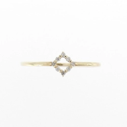 【Sản phẩm mới】Nhẫn kim cương K10YG 0.02CT 668807