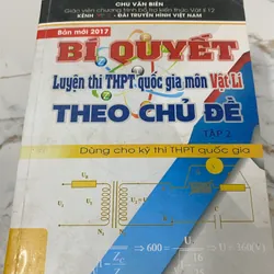 Combo Bí quyết luyện thi THPT QG Vật Lí theo chủ đề - 4 tập  692616
