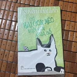 Có Hai Con Mèo Ngồi Bên Cửa Sổ