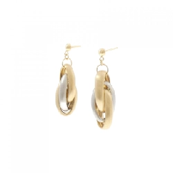 K18YG/PT850 Bông tai - Hàng hiệu Authentic 870866