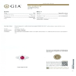 Nhẫn ruby PT900 1.137CT xuất xứ từ Myanmar 673276