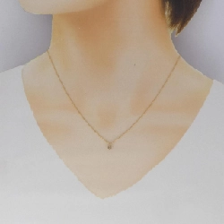 Dây chuyền kim cương K18YG 0.1CT - Hàng hiệu Chính hãng 861171