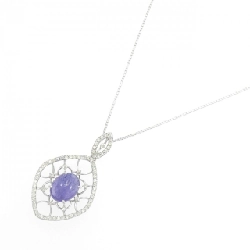 K18WG Đá Tanzanite Dây Chuyền 3.22CT - Hàng hiệu Chính hãng 858734