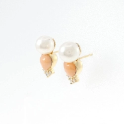 K18YG Đá màu Bông tai - Hàng hiệu Chính hãng 867196