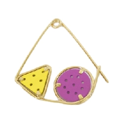 Loewe Small Double Mechano Pin Bag Charm - Hàng hiệu Authentic