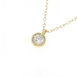 Dây chuyền kim cương K18YG 0.10CT - Hàng hiệu Chính hãng 856181