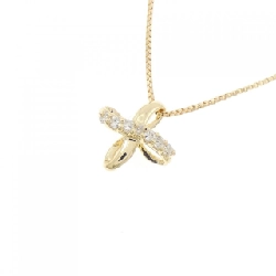 K18YG Dây chuyền kim cương - Hàng hiệu Authentic 860681