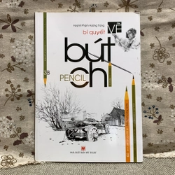 Sách - Bí Quyết Vẽ Bút Chì, tình trạng còn tốt, tặng kèm postcard tô màu và bút nước