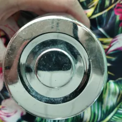 Hũ thủy tinh tròn trong suốt chất liệu thủy tinh cỡ trung 737087