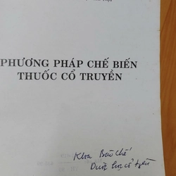 PHƯƠNG PHÁP BÀO CHẾ THUỐC CO TRUYỀN  527345