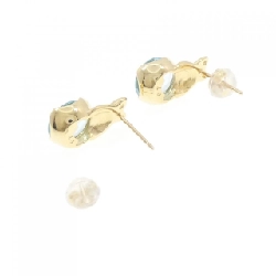 K18YG Blue Topaz Bông tai - Hàng hiệu Chính hãng 871895