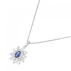 K18WG Sapphire Necklace - Hàng hiệu Authentic 859704