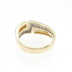 Nhẫn kim cương K18YG/K18WG 0.32CT - Hàng hiệu Chính hãng 852068