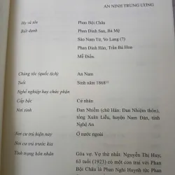 VỤ ÁN PHAN BỘI CHÂU NĂM 1925: HỒ SƠ THẨM VẤN (BÌA CỨNG) 976814
