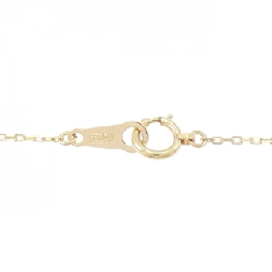 K18YG Solitaire Diamond Necklace - Hàng hiệu Authentic 856024