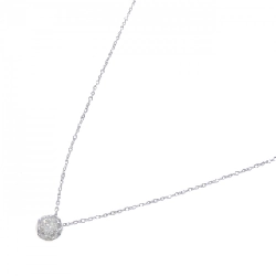 K18WG Ngôi sao Kim cương Dây chuyền 0.133CT - Hàng hiệu Chính hãng 858235