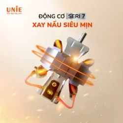 🌱 Máy làm sữa hạt UNIE UMB12 1,2L – 10 chức năng xay nấu, lưỡi 12 cánh Inox 304 siêu mịn 783536