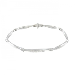 K14WG Vòng tay kim cương - Hàng hiệu Authentic 873580