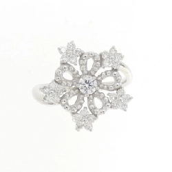 Nhẫn kim cương K18WG hoa 0.48CT 673068