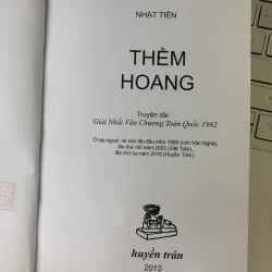 THỀM HOANG - NHẬT TIẾN 734397
