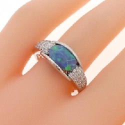 Nhẫn Opal Đen PT900 0.86CT - Hàng hiệu Chính hãng 855227