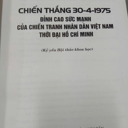 Chiến Thắng 30-4-1975 Đỉnh Cao Sức Mạnh Của Chiến Tranh Nhân Dân Việt Nam Thời Đại HCM 497224