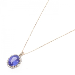 K18PG Tanzanite Necklace 4.86CT - Hàng hiệu Authentic 862242