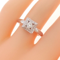 Nhẫn kim cương K18WG 0.20CT 671838