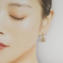 K18YG Bông tai kim cương 0.80CT - Hàng hiệu Chính hãng 864392