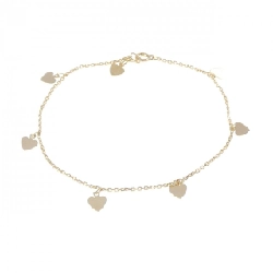 K18YG Dây chuyền hình trái tim - Hàng hiệu Chính hãng 878243