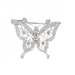 Brooch kim cương bướm 18KWG 0.46CT - Hàng hiệu Authentic 873436