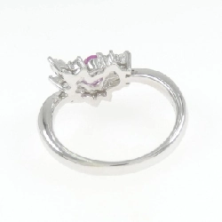 Nhẫn Sapphire hình trái tim K18WG 0.62CT - Hàng hiệu Chính hãng 853274