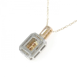 K18PG/PT950 Dây chuyền kim cương 0.40CT - Hàng hiệu Chính hãng 858130