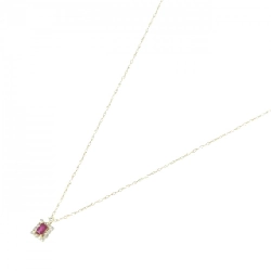 Dây chuyền ruby K18YG 0.09CT - Hàng hiệu chính hãng 868492