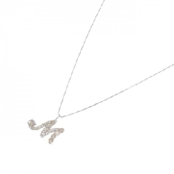 Dây chuyền kim cương chữ cái M PT900/PT850 0.50CT - Hàng hiệu Chính hãng 857273