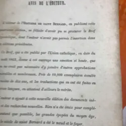 Histoire de Saint Bernard et de son siècle (Tome Premier) 796943