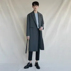 Áo khoác dáng dài ngang gối phong cách Hàn Quốc mùa thu MRCYC dành cho nam 996539