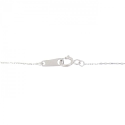 K10WG Heart Blue Topaz Necklace - Hàng hiệu Authentic 857475