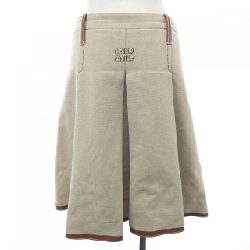 ミュウミュウ MIU MIU MIU MIU ロゴ MG2198 SOOO 14Z3 スカート 647937