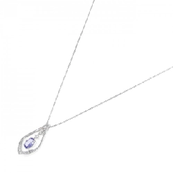 K18WG Mặt dây chuyền Tanzanite 0.44CT - Hàng hiệu Chính hãng 861949