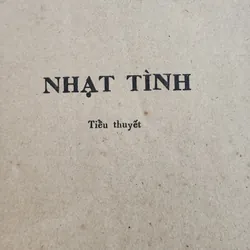 Tiểu thuyết NHẠT TÌNH - Mạnh Phú Tư 708049