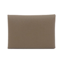 【Sản phẩm chưa sử dụng】Ví tiền Hermes Calvi Duo 083035CK