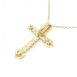 K18YG Dây chuyền kim cương hình chữ thập 1.00CT - Hàng hiệu Chính hãng 857284