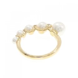 Nhẫn ngọc trai Akoya K18YG - Hàng hiệu Authentic 848017