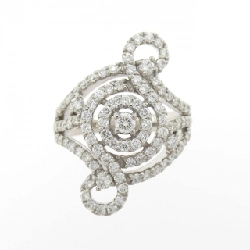 Nhẫn kim cương K18WG 1.12CT - Hàng hiệu chính hãng 854399