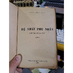 Đệ nhất phu nhân tập 1 Hoàng Trọng Miên mới 70% ố rách bìa 1988 Văn học Việt Nam HCM1709 924504